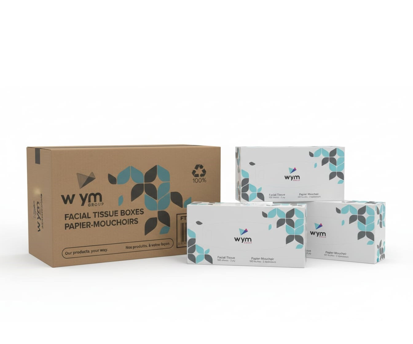 Facial Tissue Boxes (WYM)
